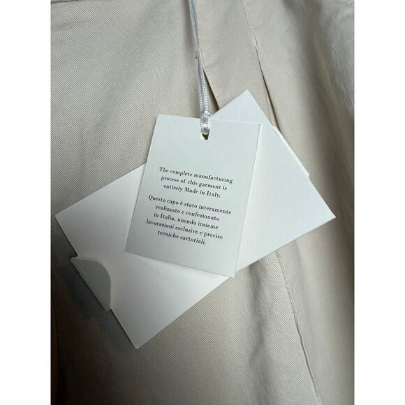 Peserico Palazzo Trousers Made in Italy NWT Women's Sz. 46 (US 10) - Picture 7 of 11